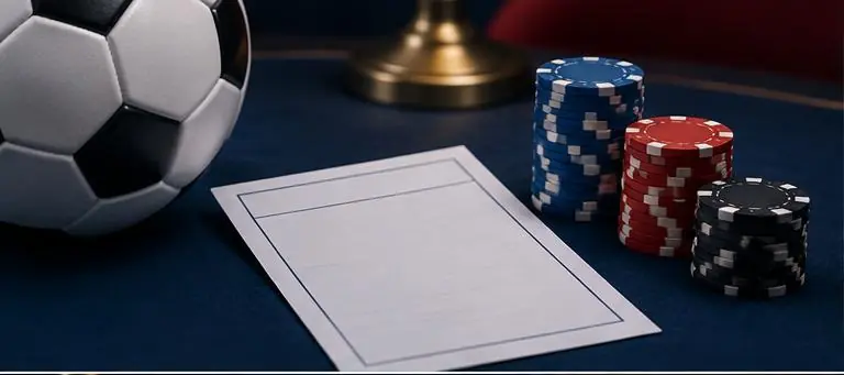Casino-illustratie bij bookmakers en wedden zonder cruks